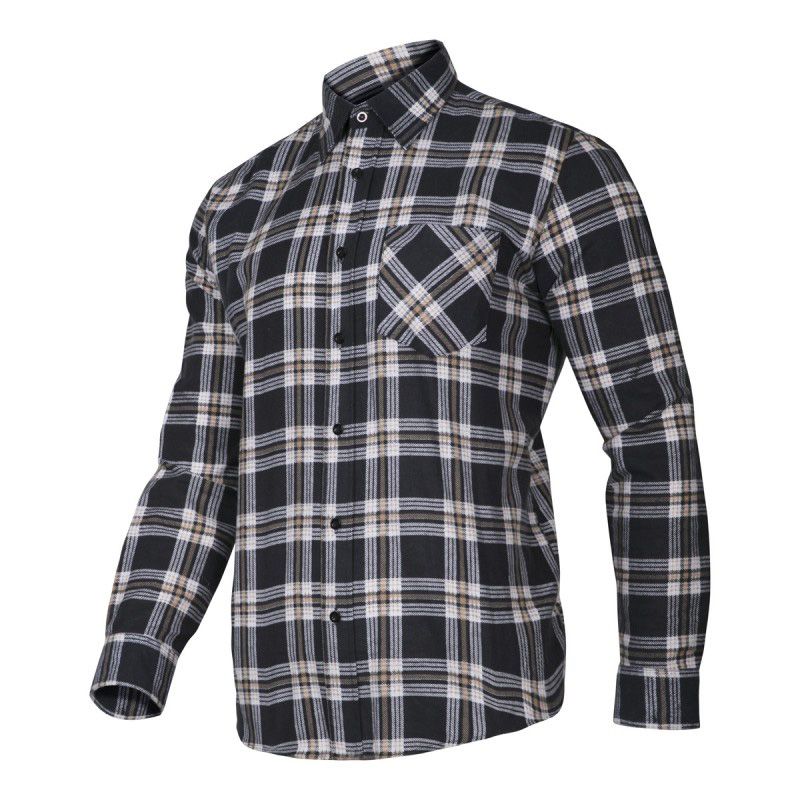 Camasa Flanel cu Carouri Bleumarin - M