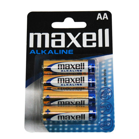 Baterie Alcalina Maxell Blister 4 Buc Lr 06 cu baterie reincarcabila