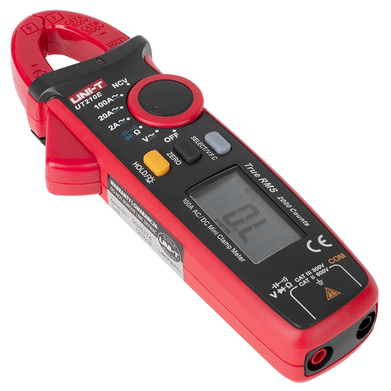 Clampmetru Digital Uni-t Ut 210e cu baterie reincarcabila