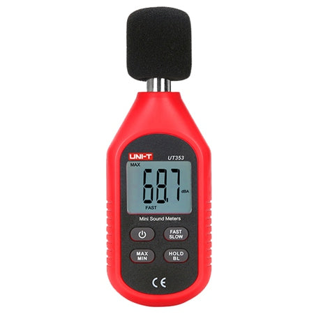 Decibelmetru Uni-t Ut 353 cu afisaj LCD si baterie reincarcabila