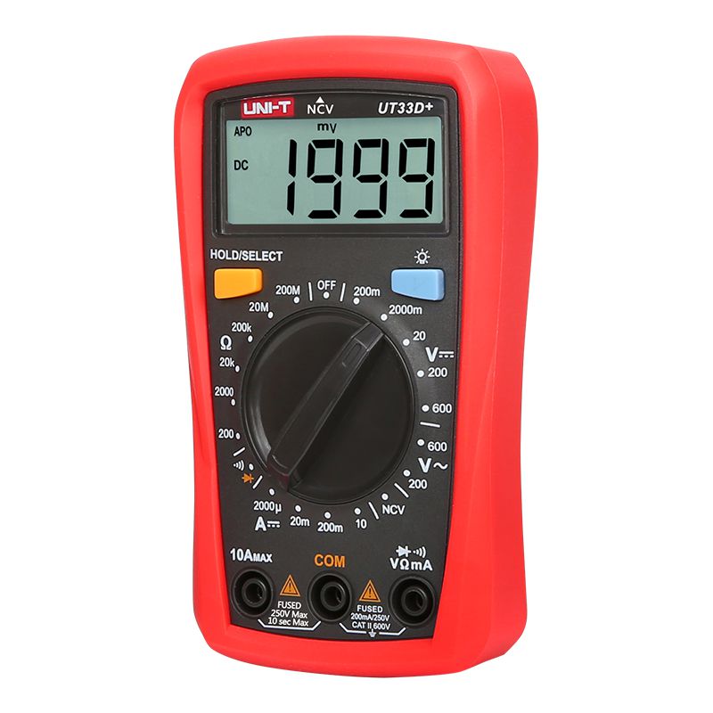 Multimetru Digital + Uni-t Ut 33d cu baterie reincarcabila