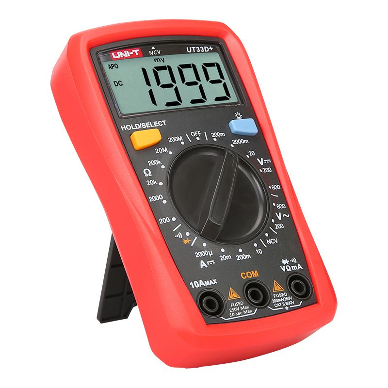 Multimetru Digital + Uni-t Ut 33d cu baterie reincarcabila