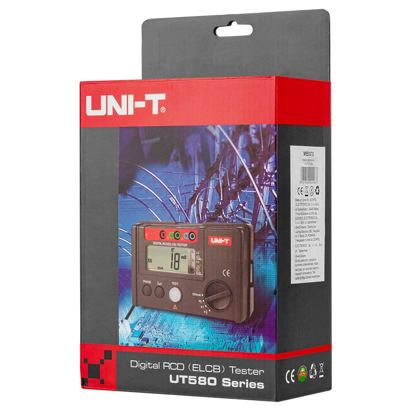 Multimetru Rezistenta + Uni-t Ut 582 cu baterie reincarcabila