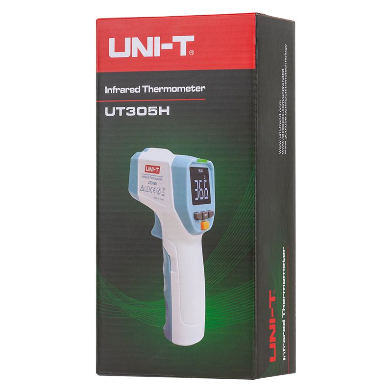 Termometru Infrarosu fara Contact Uni-t Ut 305h cu alarma si baterie reincarcabila
