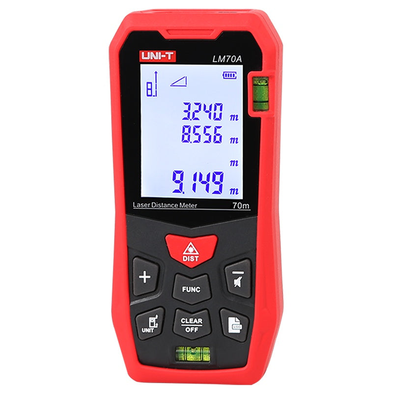 Telemetru Digital Uni-t Lm 70A cu baterie reincarcabila