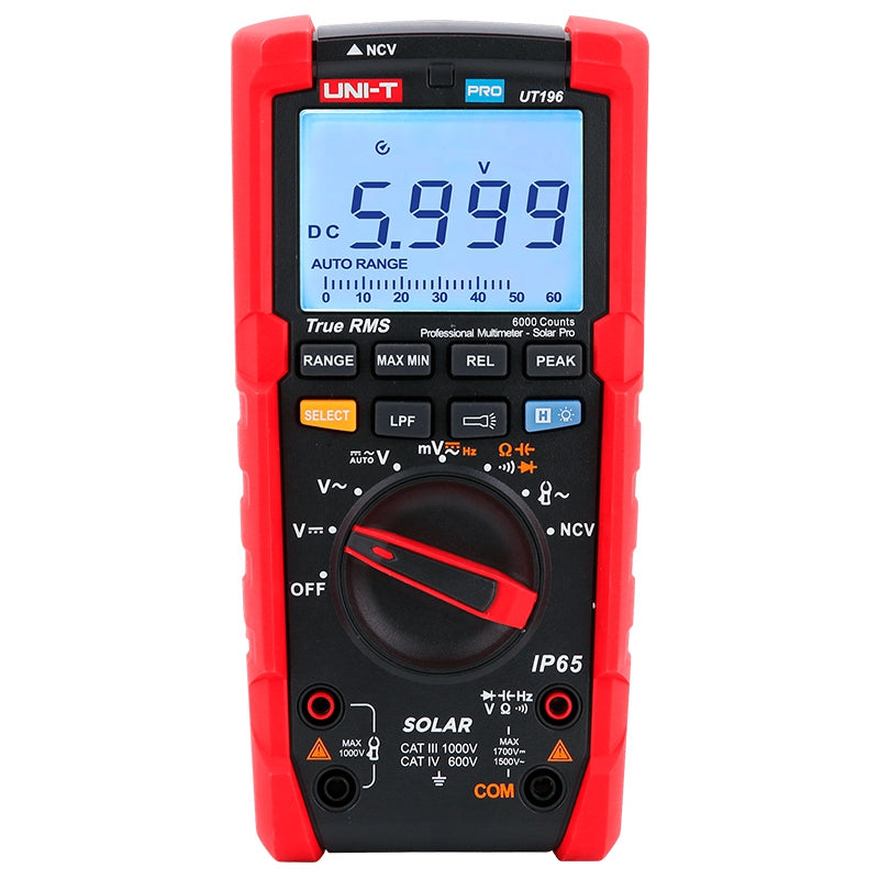 Multimetru Digital Uni-t Ut 196 cu baterie reincarcabila