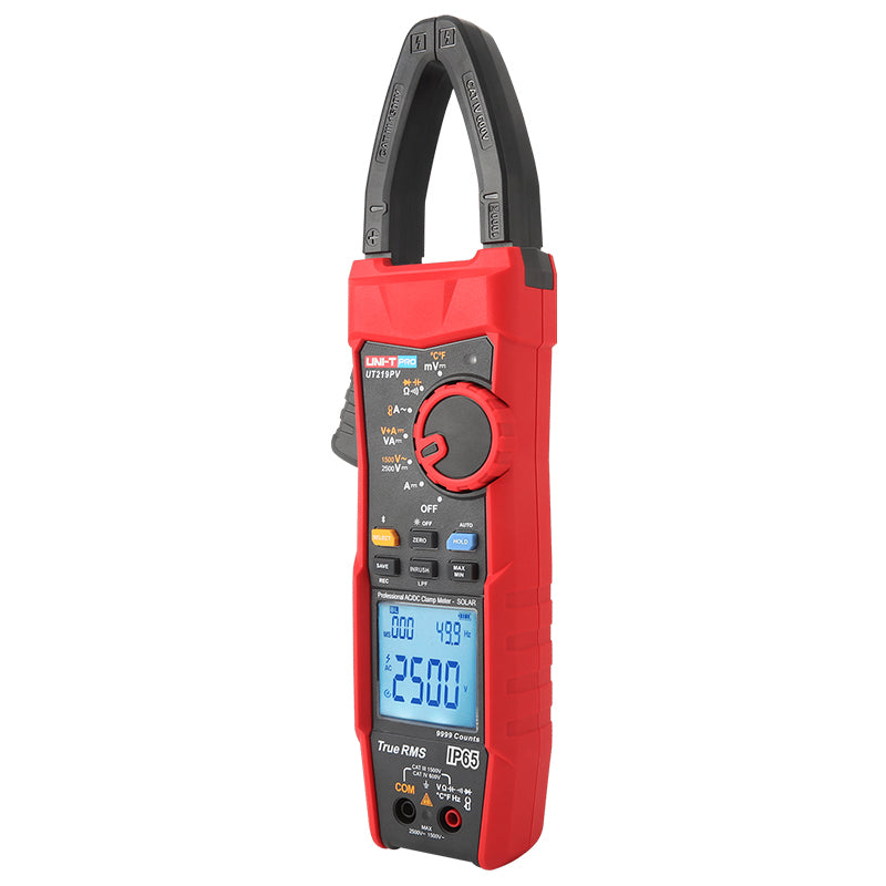 Multimetru Digital Uni-t Ut 219pv cu Bluetooth, alarma, afisaj LCD si baterie reincarcabila