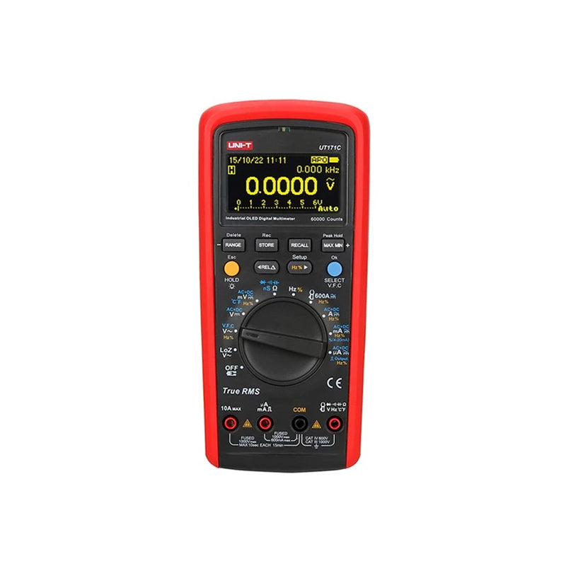 Multimetru Digital Uni-t Ut 171c cu Bluetooth, baterie 1800 mAh si USB