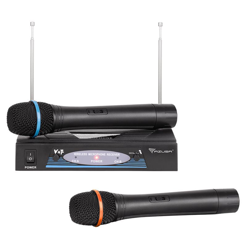 Set Doua Microfoane Vhf Azusa Mik 0110 cu radio FM