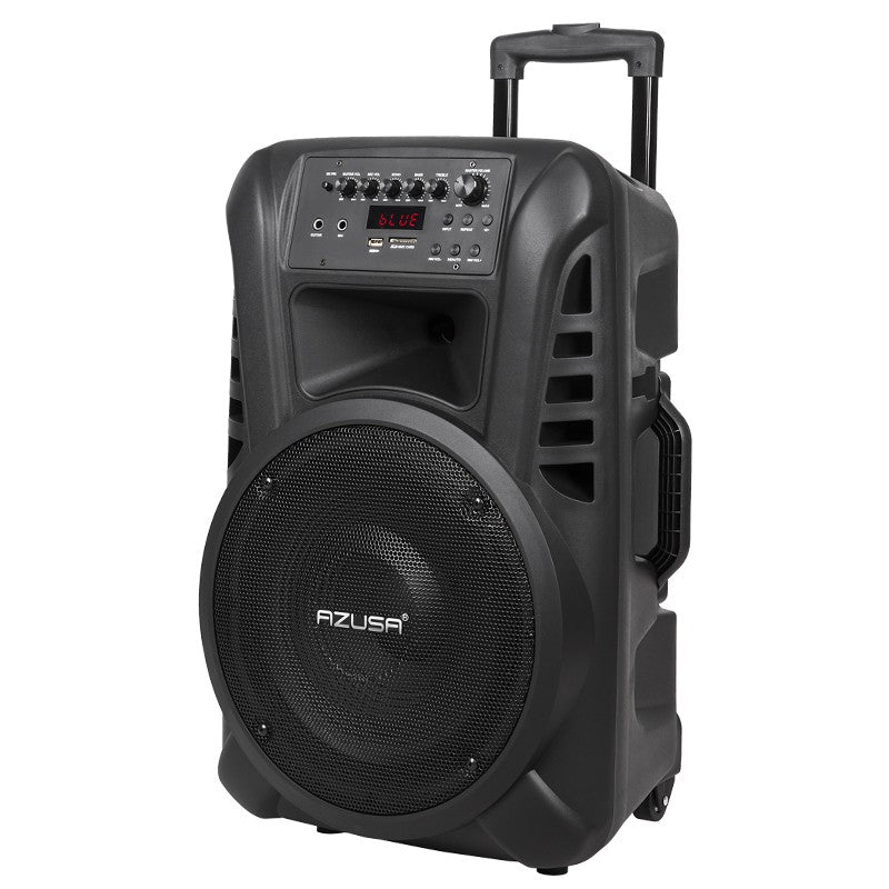 Sistem Audio Portabil 12 Inch 20W cu Bluetooth, radio FM, USB si Card SD