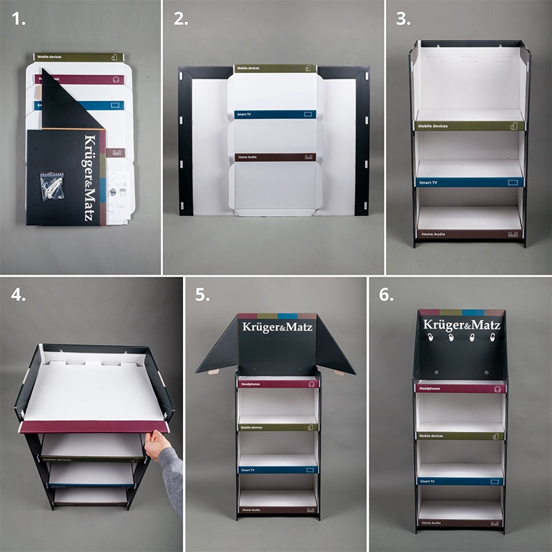Display Stand Carton & Kruger