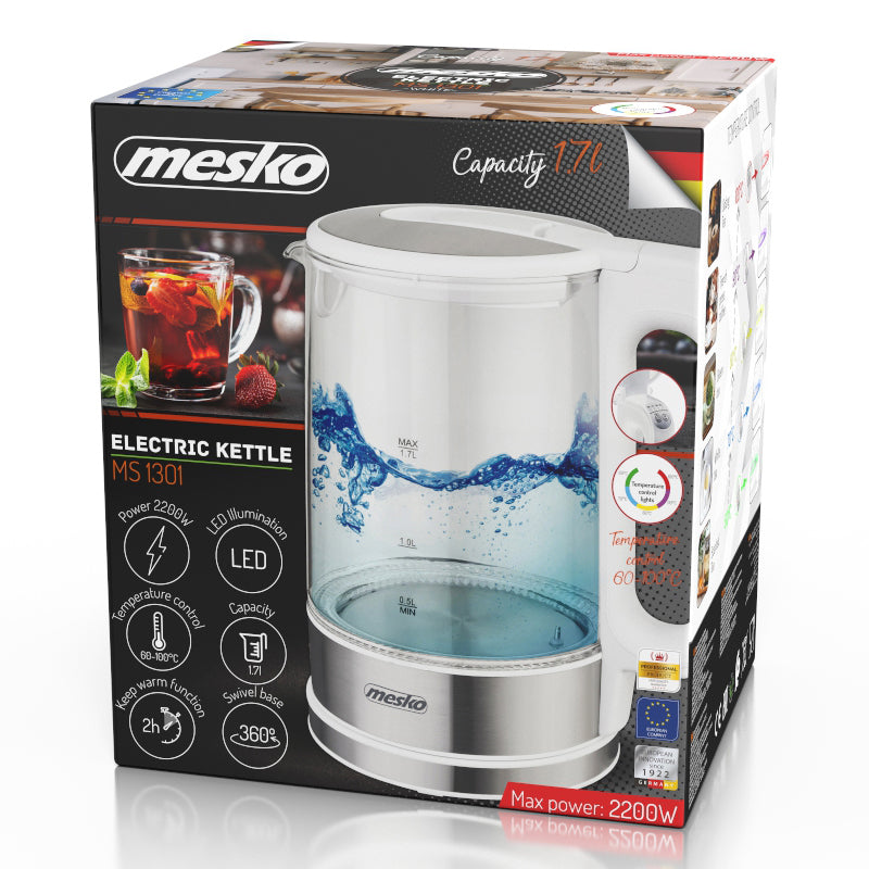 Fierbator Electric Reglare Mentinere Temperatura Mesko Ms 1301W cu DAB+