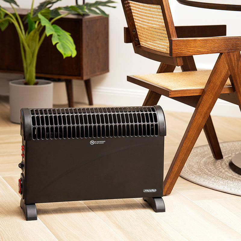 Convector Incalzire 3 Trepte Negru Mesko Ms 7741b