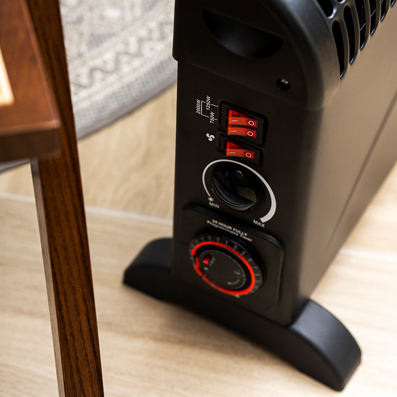 Convector Incalzire 3 Trepte Negru Mesko Ms 7741b