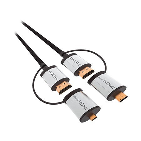 Cablu HDMI - HDMI + Adaptor C