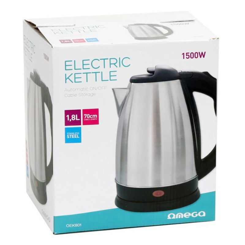 Fierbator Electric 1500 W Inox Omega Oek 801 cu DAB+