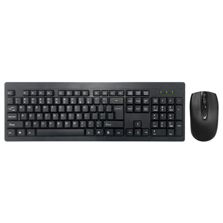 Kit Tastatura si Mouse Okm 081wb cu baterie reincarcabila si USB