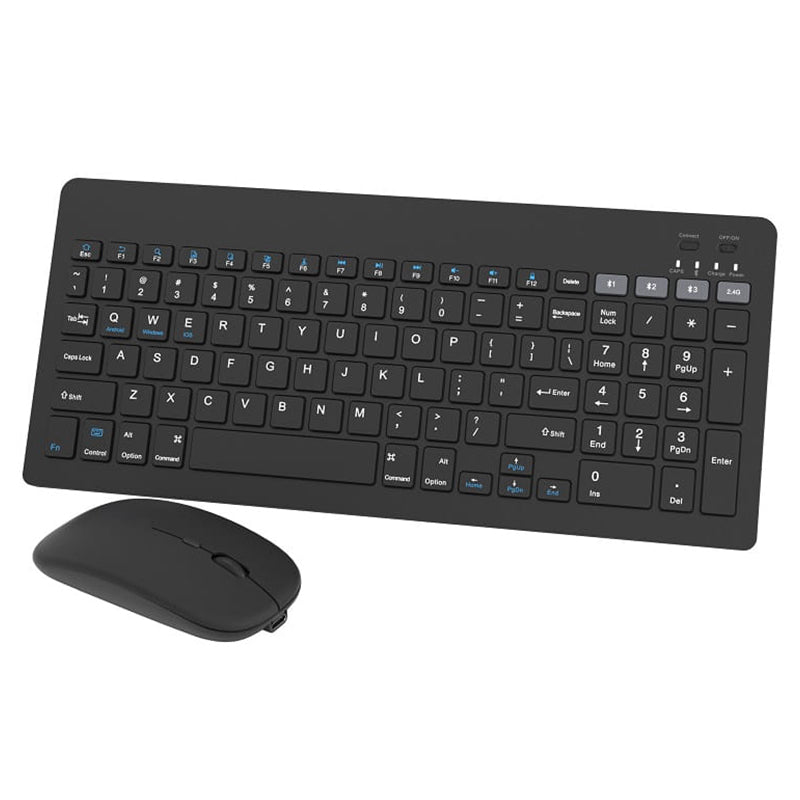 Kit Tastatura si Mouse Negru Omega Okm 2658b cu Bluetooth si USB