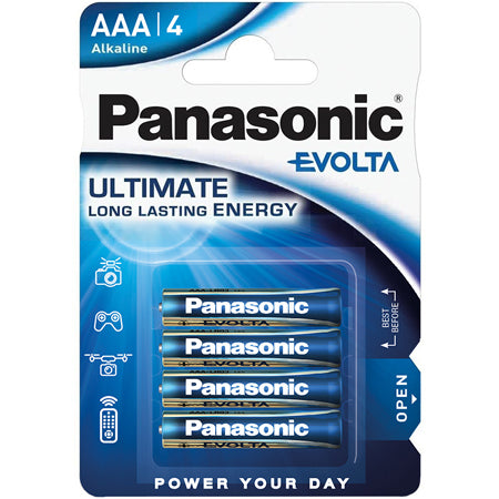 Baterie Blister 4 Panasonic Evolta Lr 03 cu baterie reincarcabila