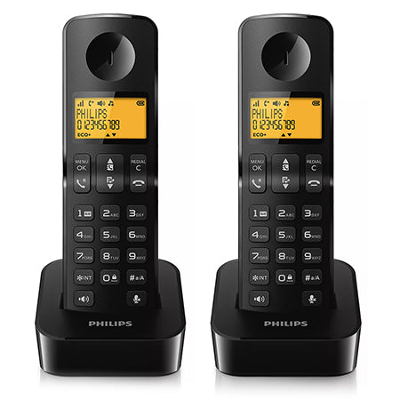 Telefon Dect Negru Philips D 2602