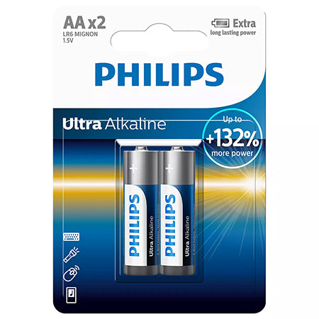 Baterie Ultra Alkaline Lr6 Aa Blister 2 cu baterie reincarcabila