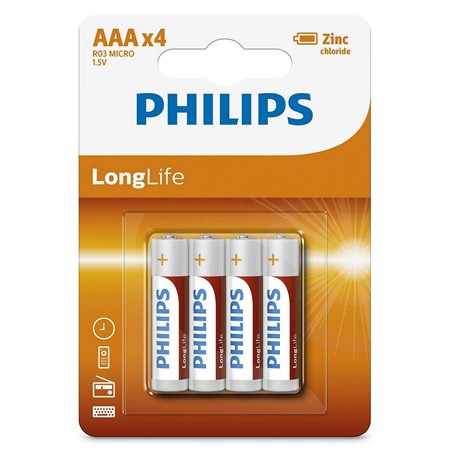 Baterie Longlife R3 Aaa Blister 4 Buc cu baterie reincarcabila