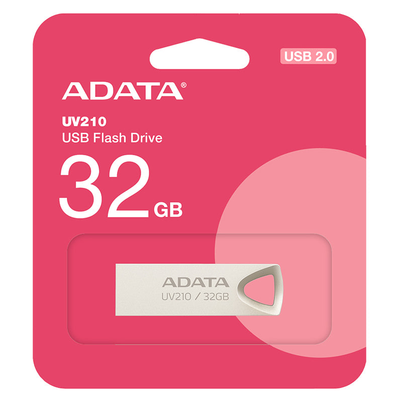 Flash Drive 2.0 32gb Metal Adata Uv 210 cu USB