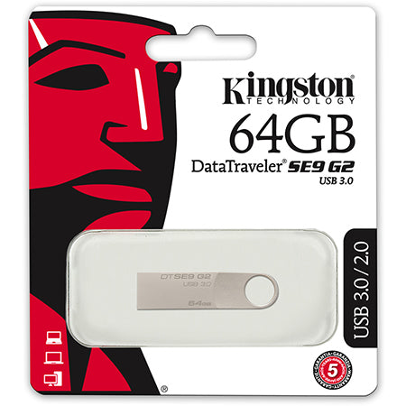Flash Drive 64gb 3.0 Se9 Kingston cu USB