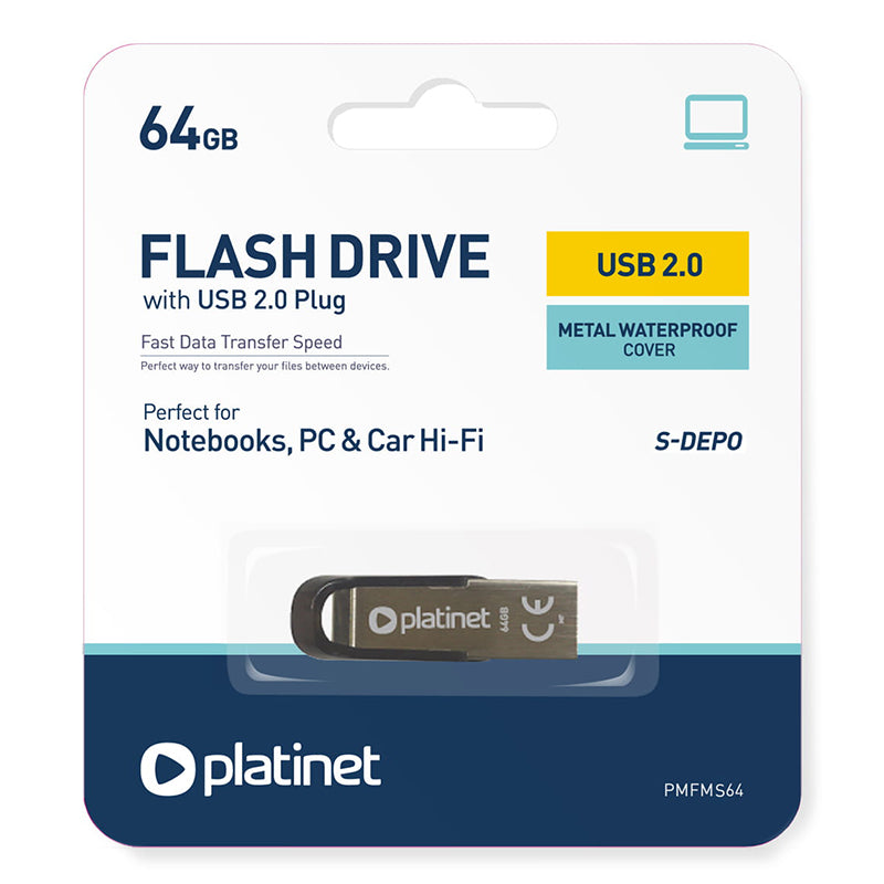 Flash Drive S- Platinet Depo 64gb cu USB