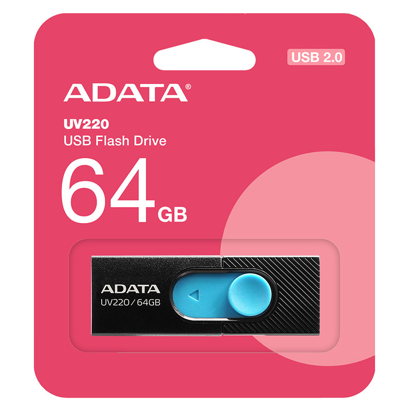 Flash Drive 2.0 64gb Adata Uv 220 cu USB