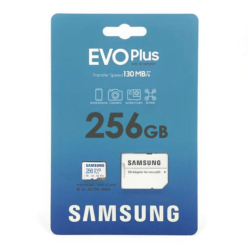 Micro Uhs-1 Evo Plus Samsung Card 256gb cu Card SD