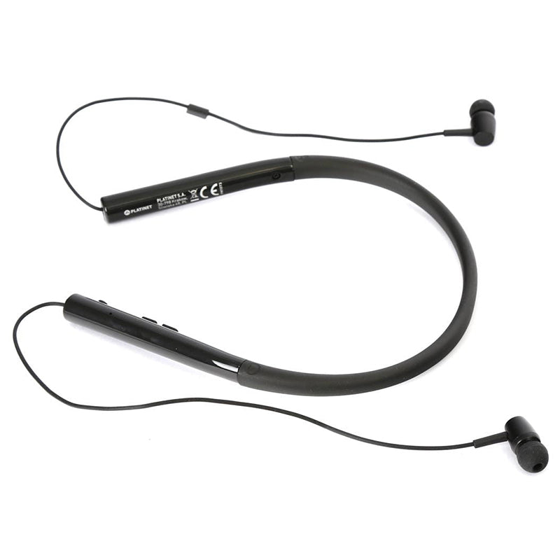 Casti In-ear V4.2 Pm 1073b cu Bluetooth, baterie 135 mAh si USB