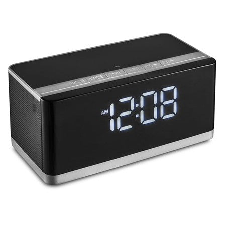 Radio cu ceas si Platinet Pmgc 10A cu Bluetooth, radio FM, alarma si afisaj LED