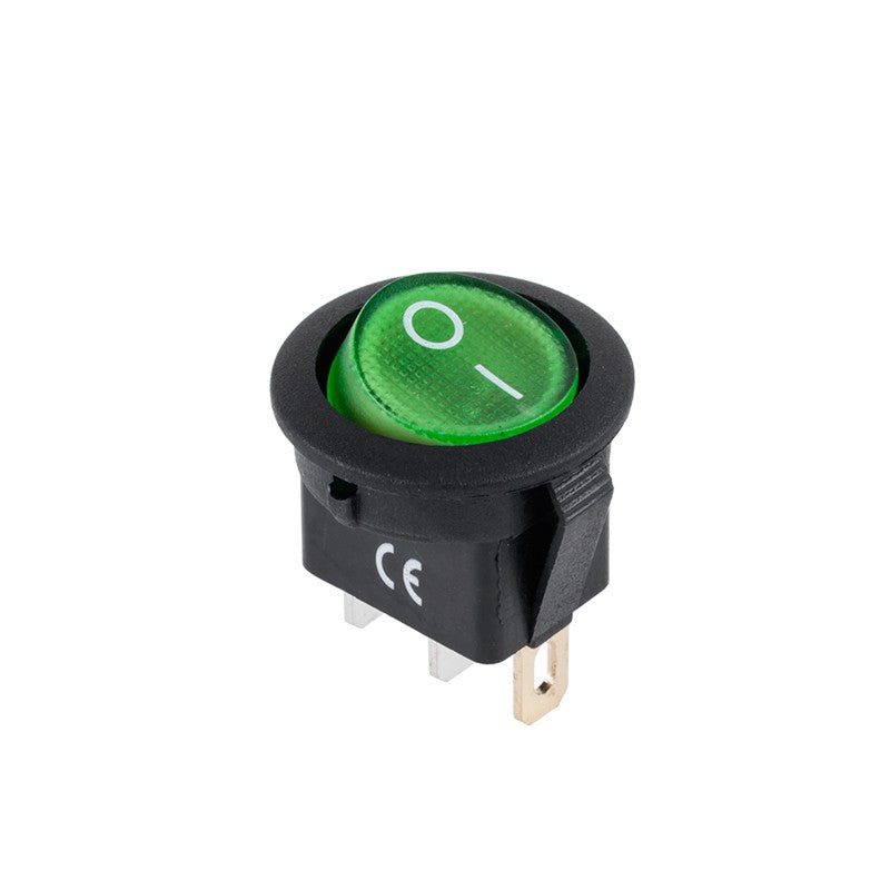 Intrerupator 12V Verde Irs 101