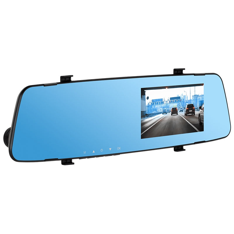 Dvr Auto si Camera Oglinda Basic Peiying L 200 cu baterie 150 mAh, USB si Card SD