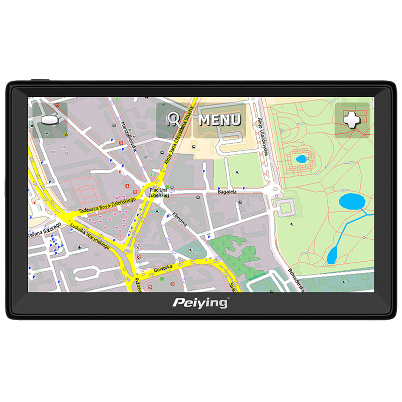 Sistem de Navigatie GPS 8.8 Inch Peiying cu baterie 2100 mAh, USB, Card SD si Sunet Stereo