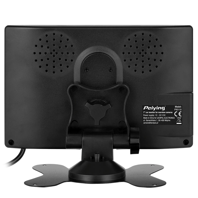 Monitor Auto 7 Inch Peiying Py 0110 cu baterie reincarcabila si Telecomanda