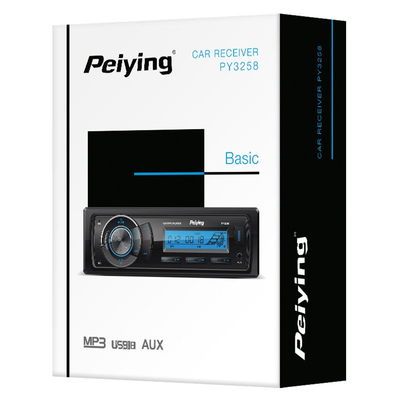 Radio MP3 Mmc 4x20w Peiying Py 3258 cu Bluetooth, radio FM, AUX si USB