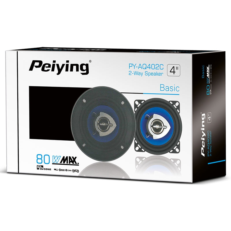 Set Difuzoare Auto 4 Inch Pyaq 402c cu Sunet Stereo