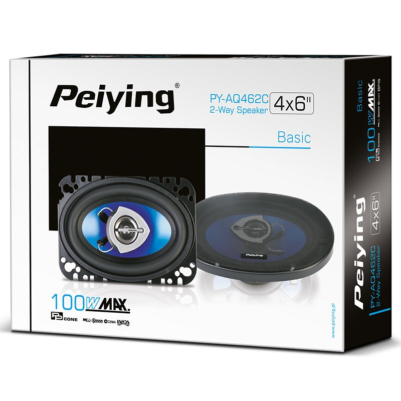 Set Difuzoare Auto 4x6 Inch 80W cu Sunet Stereo