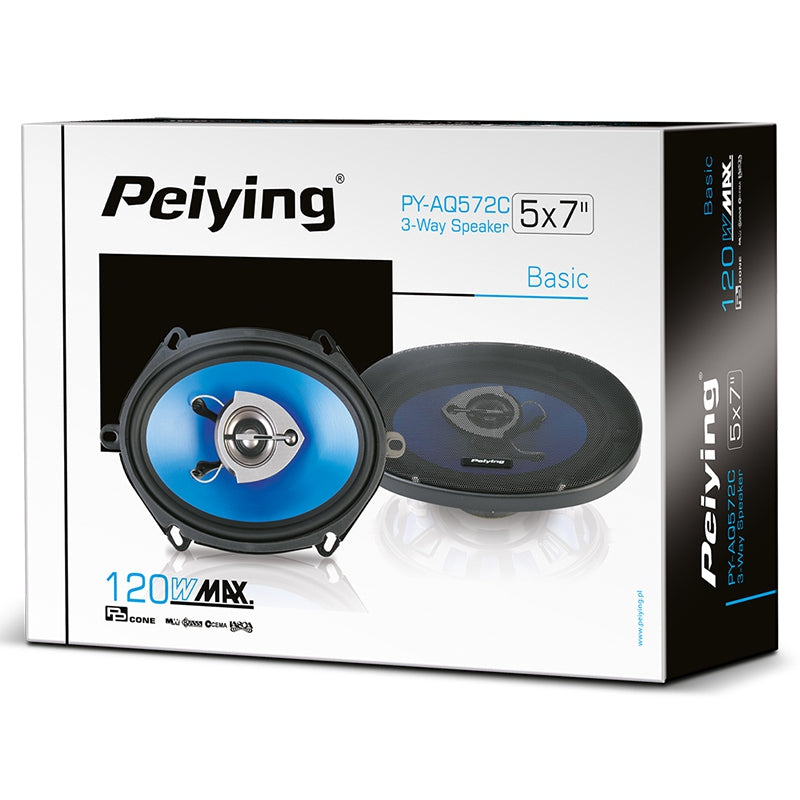 Set Difuzoare Auto 5x7 Pyaq 572c cu Sunet Stereo