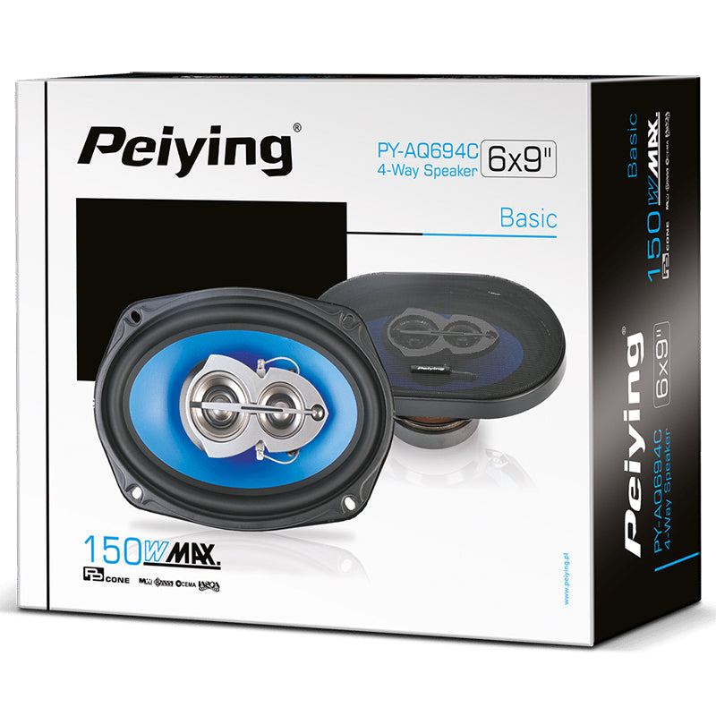 Set Difuzoare Auto 6x9 Inch Pyaq 694c cu Sunet Stereo