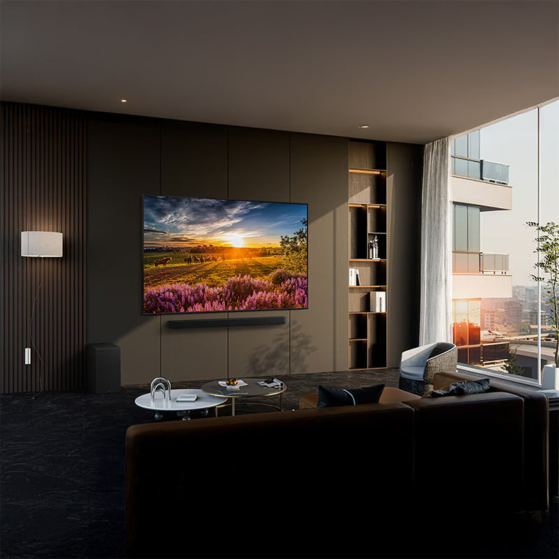 Smart TV Inch Ultrahd 4K Samsung Qled 43 cu Bluetooth, Internet WiFi, USB si Telecomanda