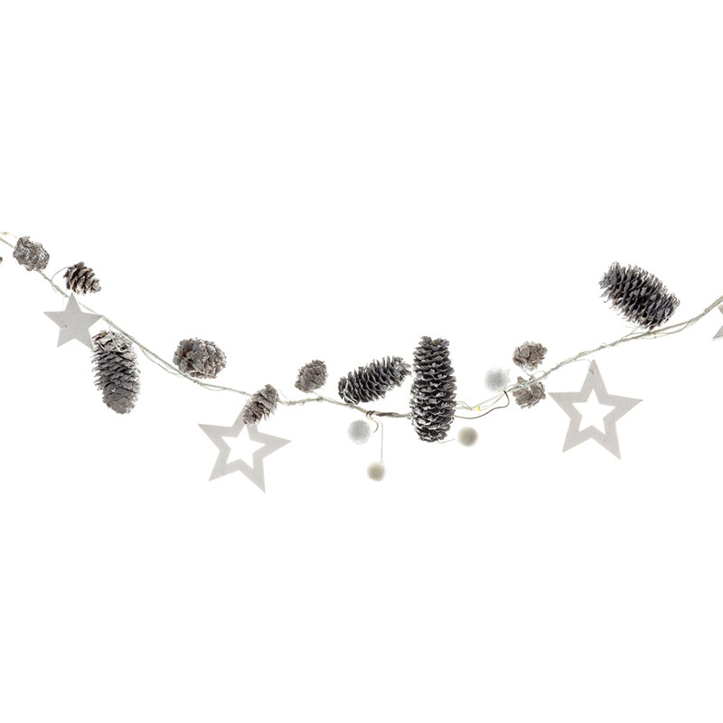 Decoratiune Ghirlanda LED Retlux Alba 30