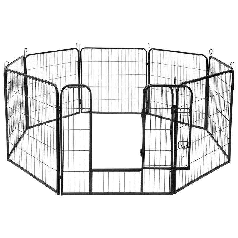 Tarc Modular pentru Caini 8 Panouri 80x80 Rebel