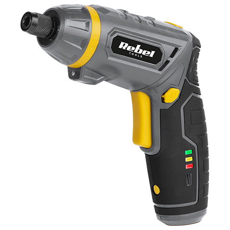 Set Surubelnita cu Acumulator 2ah Rebel cu baterie reincarcabila si USB