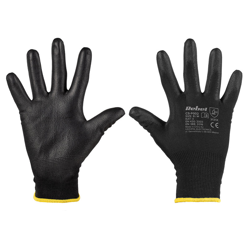 Manusa Lucru Poliuretan Marime 8 M Buc Rebel Set 12