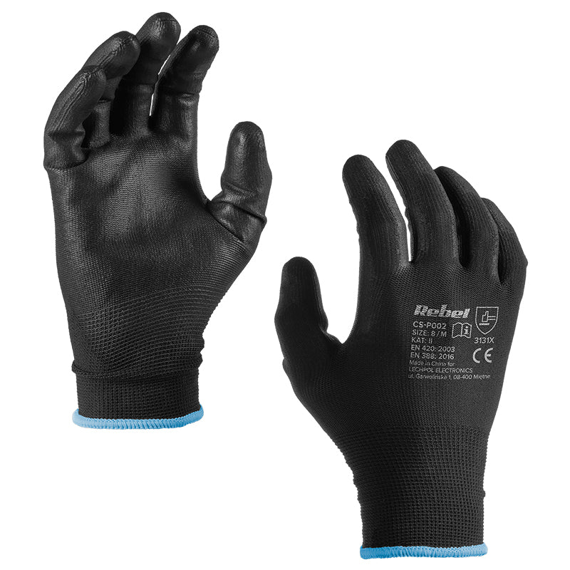 Manusa Lucru Poliuretan Marime 9 L Buc Rebel Set 12