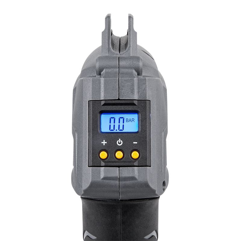 Compresor cu Acumulator Rebel cu afisaj LCD si baterie reincarcabila