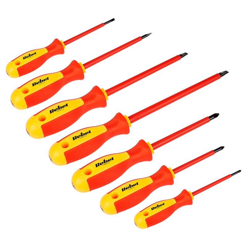 Set Surubelnite Izolate 7 Buc Rebel